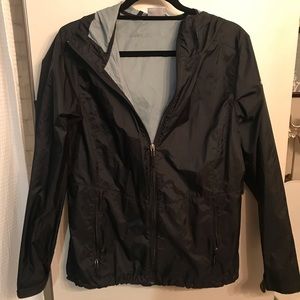 M Black Columbia Windbreaker